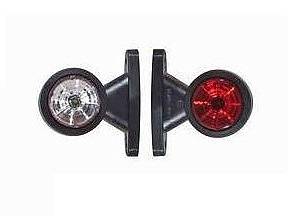 Svetlo B-Č rovné krátke FT-009 A LED