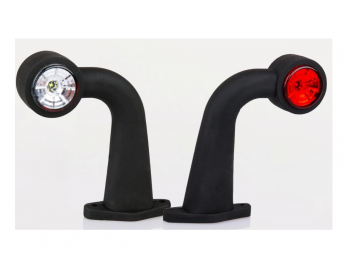 Set svetiel B-Č lomené dlhé FT-009 F LED