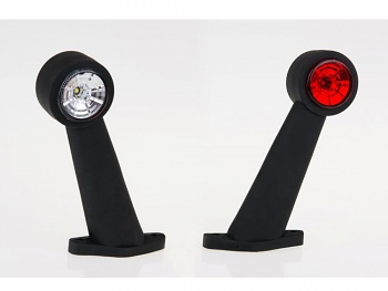Set svetiel B-Č šikmé dlhé FT-009 E LED