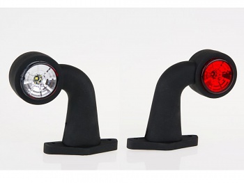 Set svetiel B-Č lomené krátke FT-009 D LED