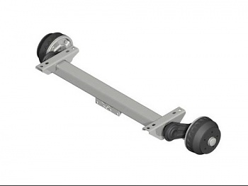 Náprava 1500 kg 1400 mm KNOTT