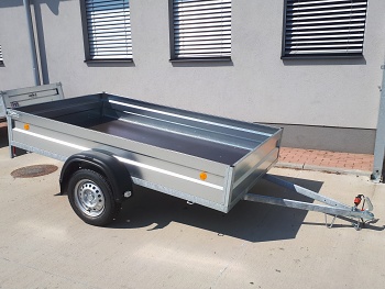 Prívesný vozík 1500 x 2500 valníkový ZN  750 kg
