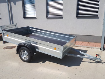 Prívesný vozík 1500 x 3500 valníkový ZN  750 kg