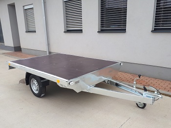 Prívesný vozík 1500 x 3000 PLATO KPLP 750 kg