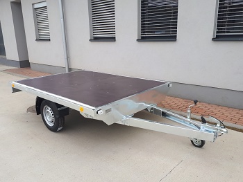 Prívesný vozík 1800 x 2500 PLATO KPLP 750 kg