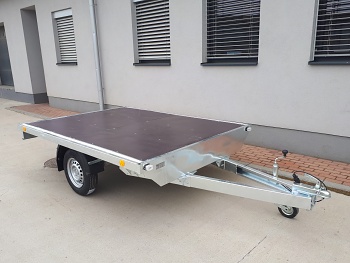 Prívesný vozík 2200 x 3500 PLATO KPLP 750 kg
