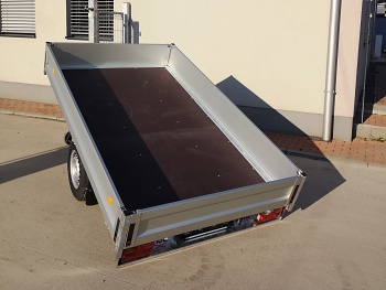 Prívesný vozík 2000 x 3500 vyklápací KPLP 750 kg
