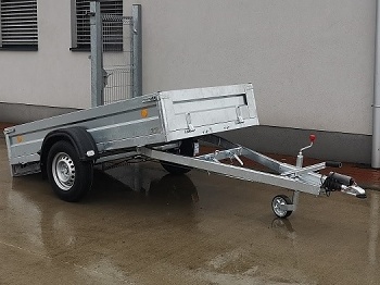 Prívesný vozík 1250 x 2200 vyklápací 1000 kg