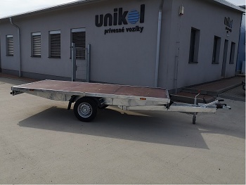 Prívesný vozík 2200 x 3500 PLATO KPLP 1800 kg