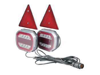 Set svetiel LED s magn. a trojuh. Neon L2412-Z