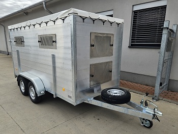 Prepravnik ZVIERAT  ALU KVLP  PB2 13DB 2000 kg 1500 x 3000