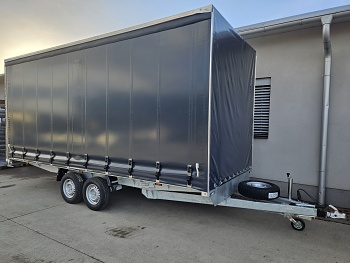 Príves 2480 x 7400 x 2000  ZHRŇOVACIA  1-STRANNÁ  3000 kg...  18 x EUR PALETA
